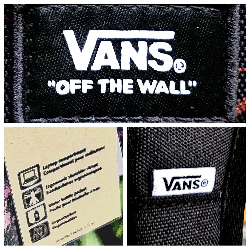 Last! NWT Vans Alumni Galaxy 3P Alumni Backpack - Picture 8 of 8